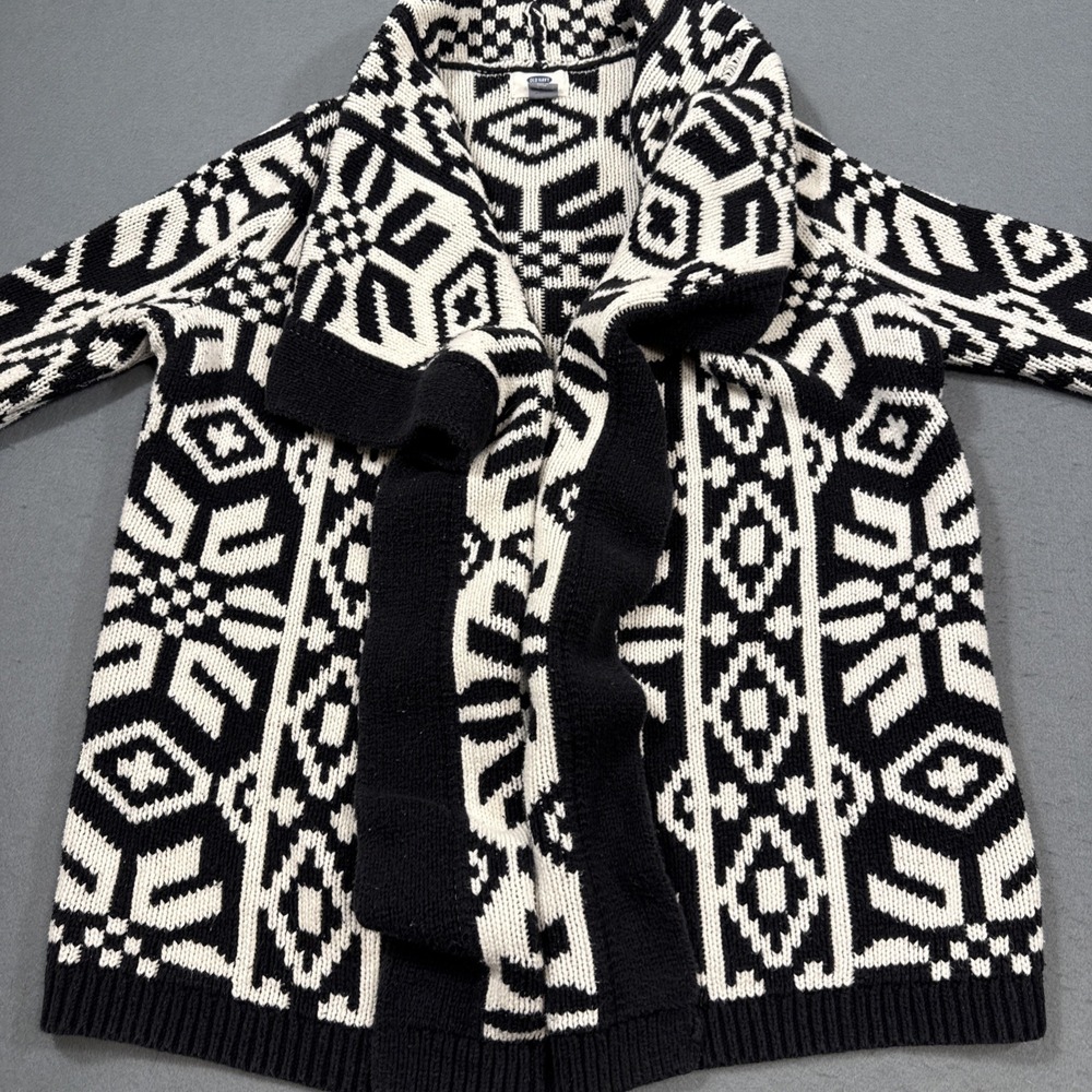 SWEATER CARDIGAN Old Navy‎   WOMENS SMALL OPEN FRONT Tribal Aztec Southwest